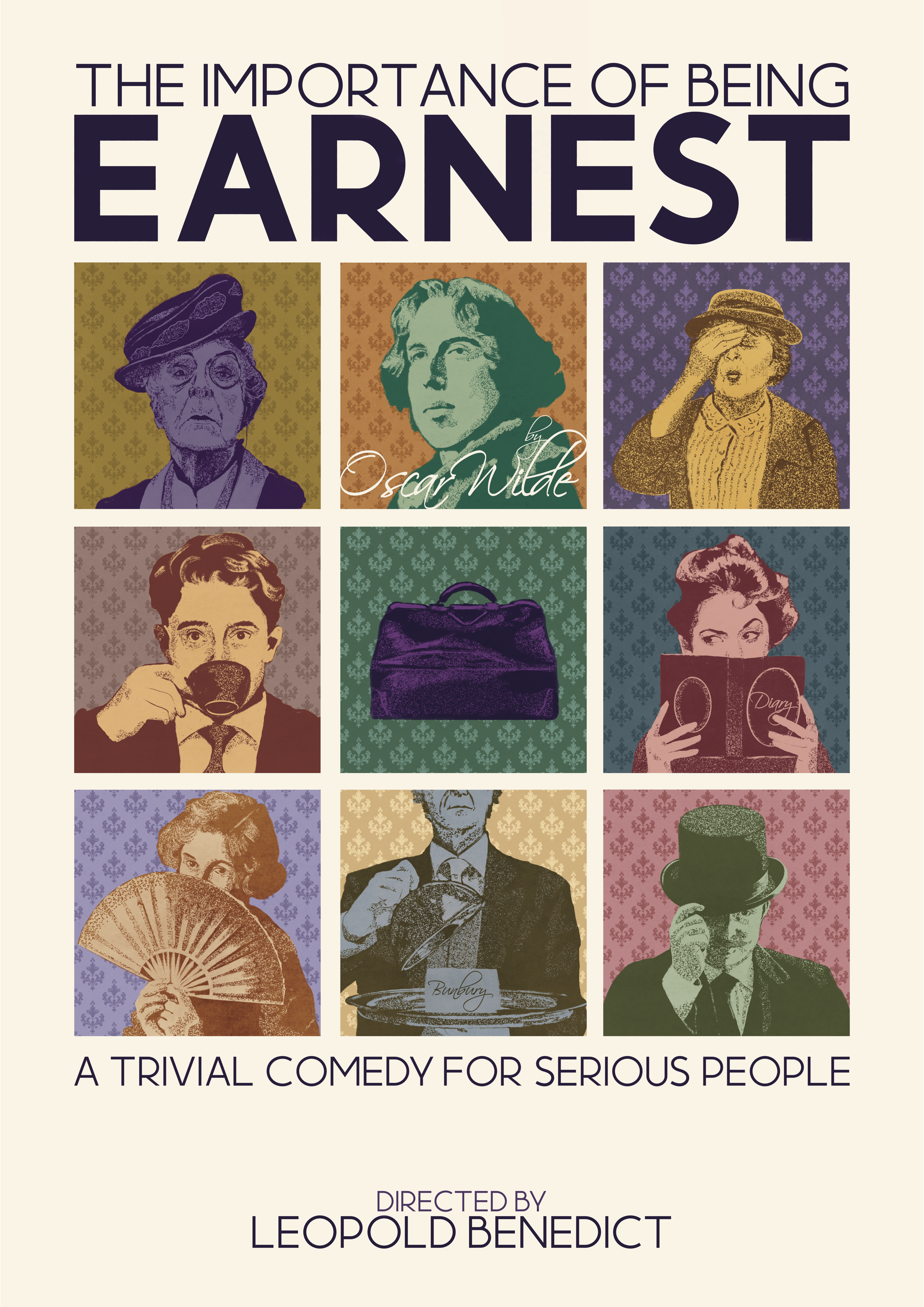 The Importance of Being Earnest production poster